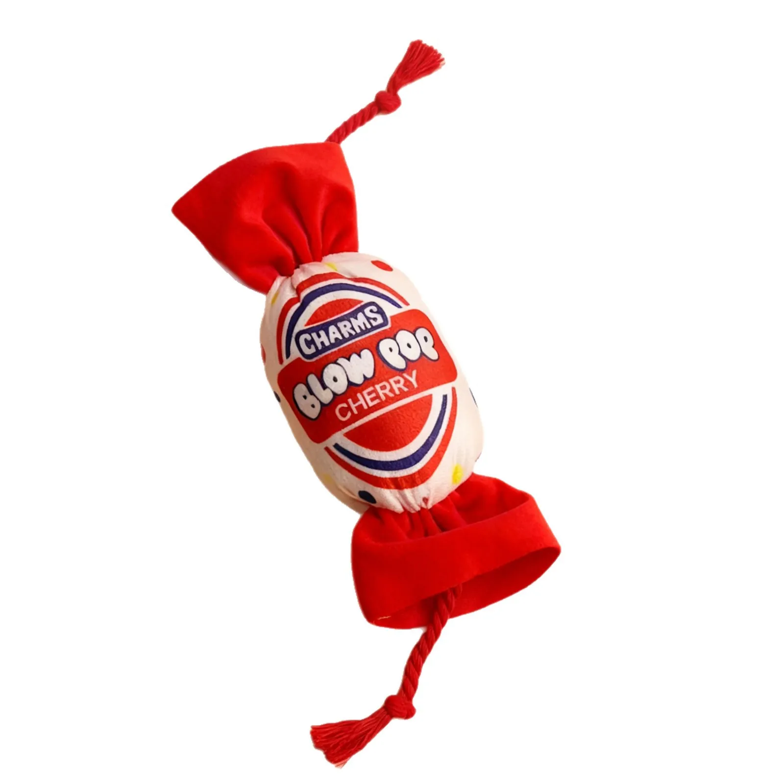 Nuevos juguetes de dulces con cuerda para perros, juguetes para masticar indestructibles y chirriantes para limpieza de dientes, suministros interactivos para mascotas - imagen 5