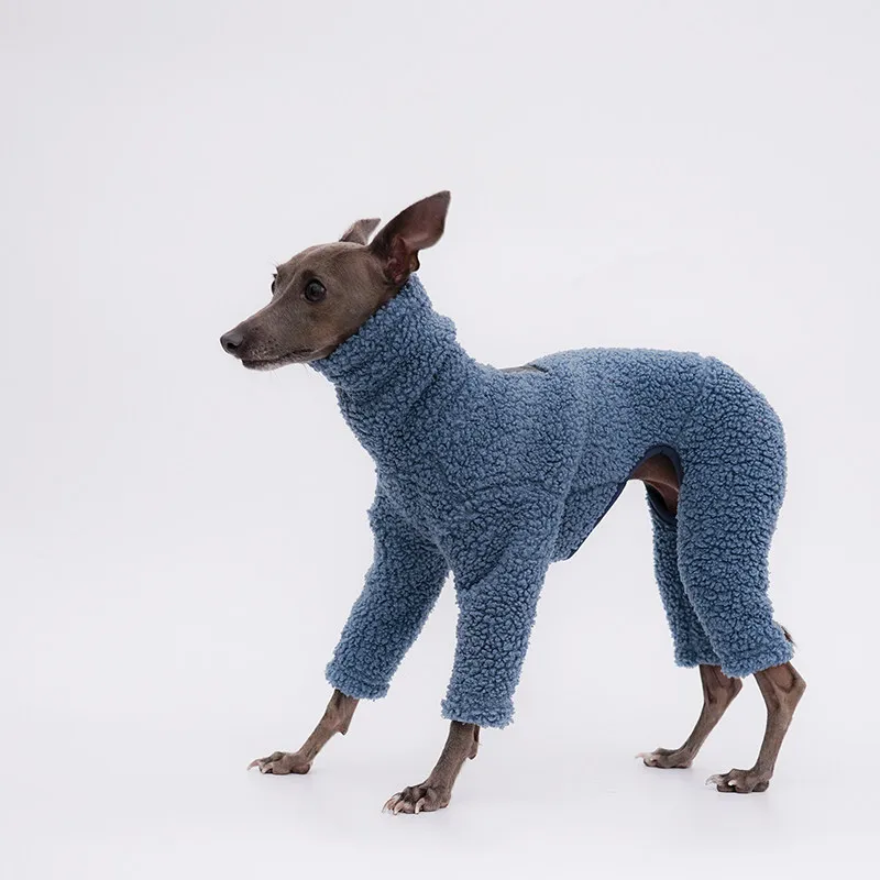 Abrigo forro polar invierno para galgos y whippets – Cálido y ligero - imagen 4