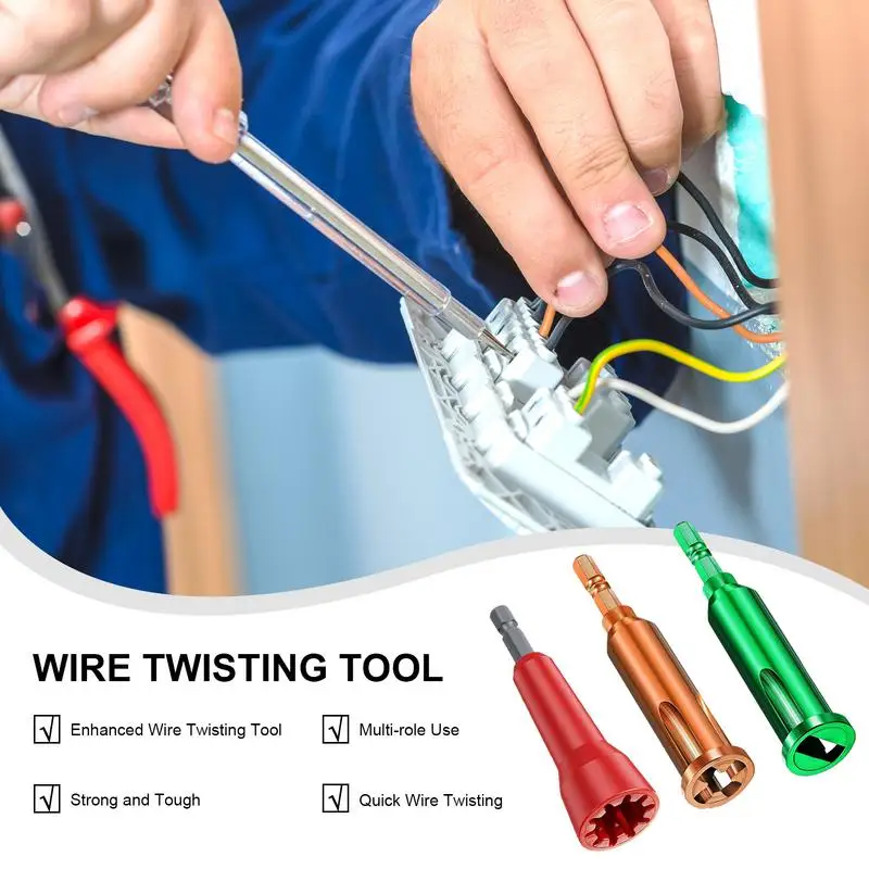 Herramienta de pelado de cables eléctricos para el hogar, pelacables resistente al calor, 3 piezas, 3 vías/5 vías - imagen 3