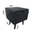 black Cotton linen