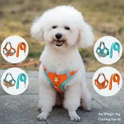 Arnés reflectante para perros y gatos pequeños - Ligero y seguro
