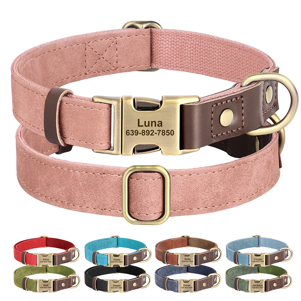 Collar personalizado con texto grabado