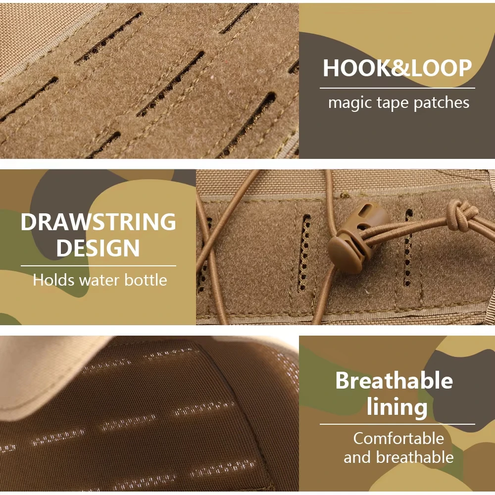 Arnés táctico militar para perros grandes/medianos, chaleco resistente para entrenamiento y servicio de caza, chaleco para perros, ropa impermeable - imagen 4