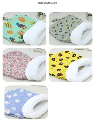 Cama nido de lana de cordero para gatos y perros pequeños - Cálida y suave
