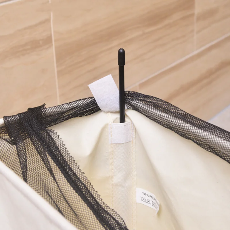Cesta almacenamiento multiuso – Plegable y con ruedas para el hogar - imagen 4