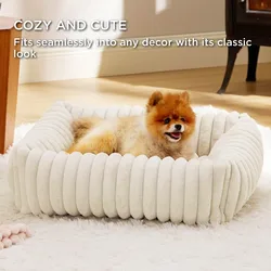 Cama nido suave para dormir gatos y perros – cálida y cómoda