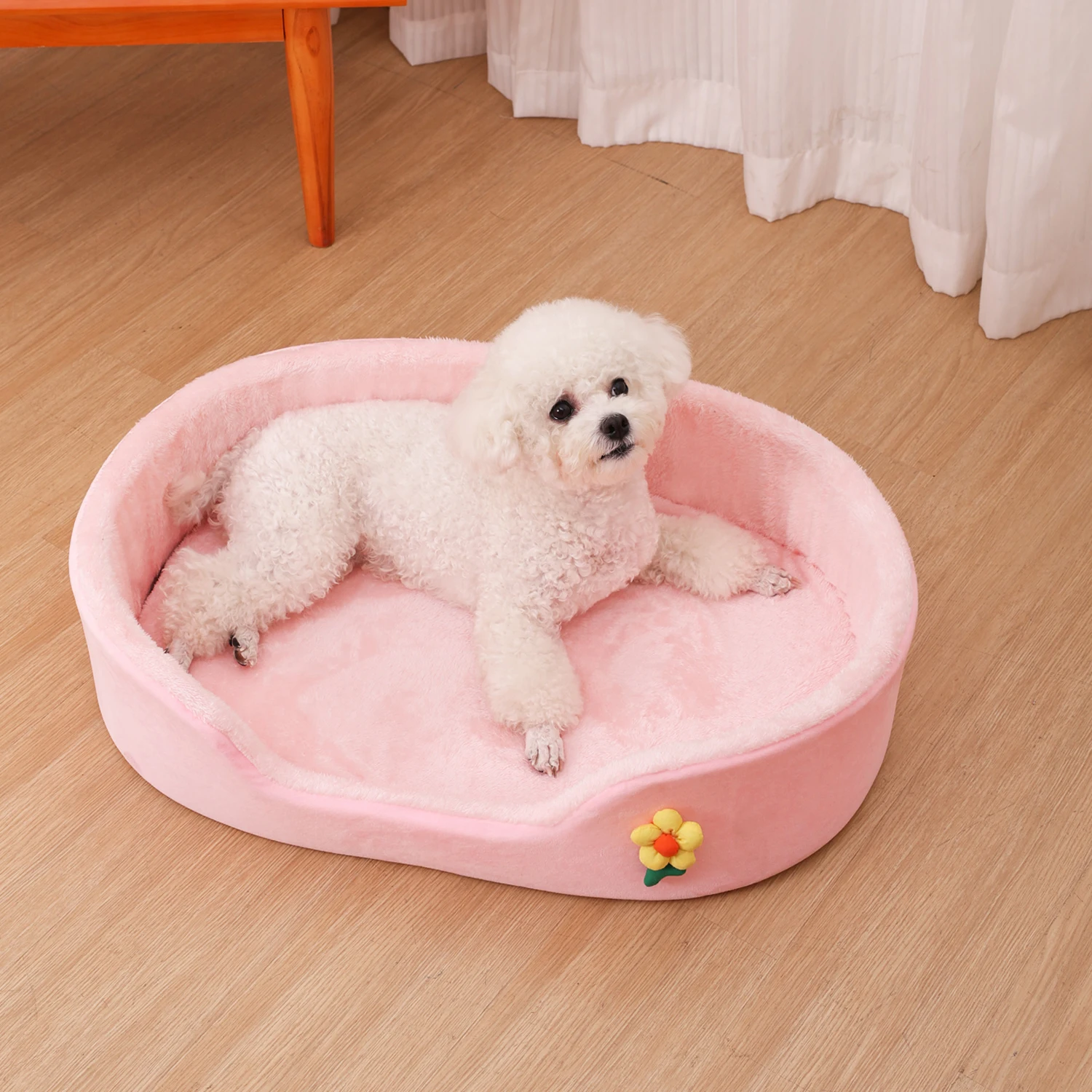 Cama nido térmica desmontable para perros y gatos – Cálida y lavable - imagen 4