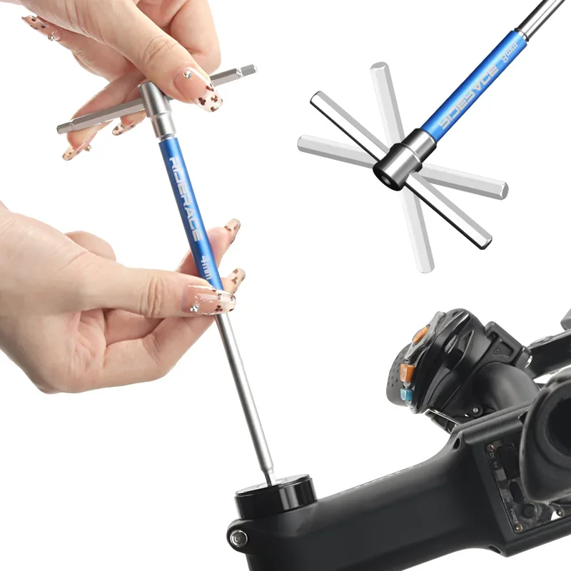 Juego de llaves Allen hexagonales para bicicleta – CR-V 2-10 mm - imagen 2