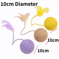 Juguetes para gatos plumas y cuerdas interactivas resistentes