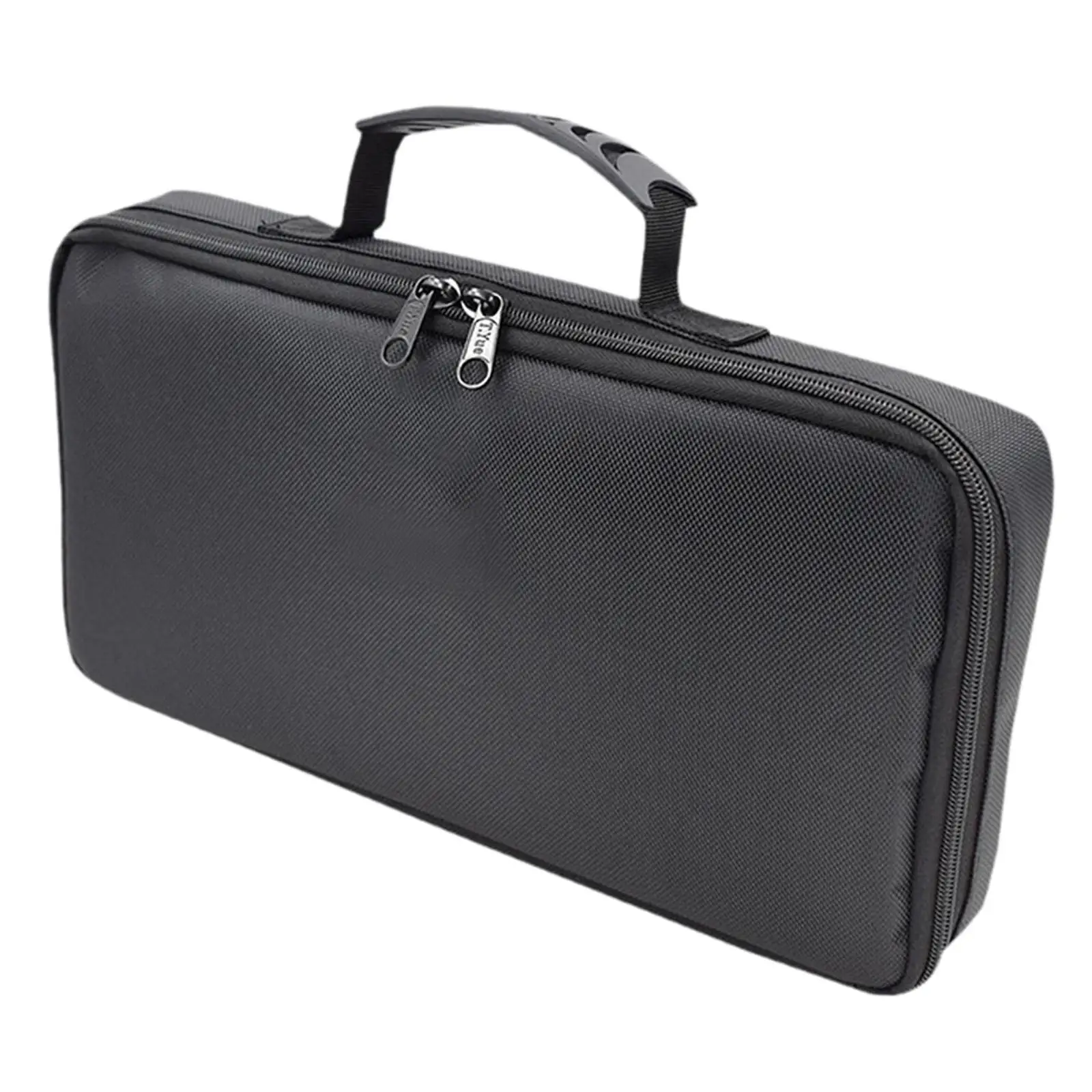 Bolsa de almacenamiento para juegos, bolso con Chip de arcilla, accesorios Premium, tela Oxford de gran capacidad con 7 compartimentos y asa