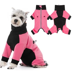Mono de lana de invierno para perros pequeños – abrigo cálido