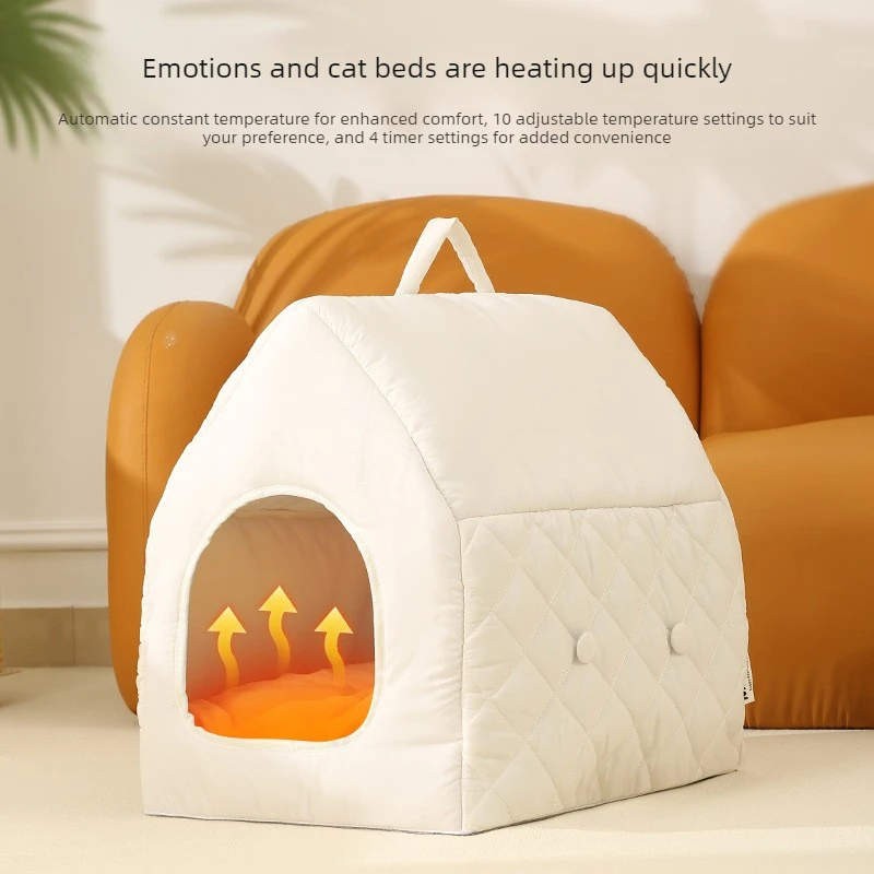 Cama calefactable para gatos y perros pequeños - interiores - imagen 2