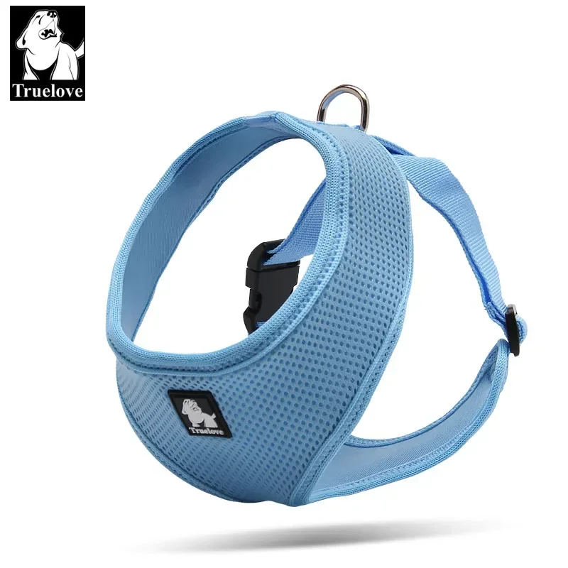Truelove Puppy Cat Pet Dog Harness Breathable Mesh Nylon Dog Harness Strap Soft Walk Vest Collar For Small Medium Dog 8color - imagen 2