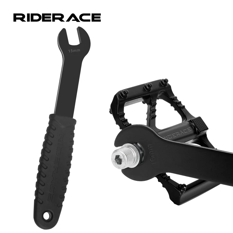 Llave para pedales de bicicleta extremo abierto acero inoxidable - imagen 5
