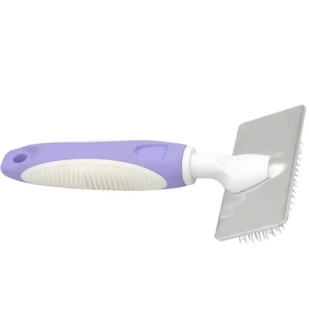 Cepillo para perros, removedor de pelo para mascotas, cepillo de masaje para perros, peines de acero inoxidable para herramientas de limpieza para gatos, accesorios para el cuidado de mascotas - imagen 5