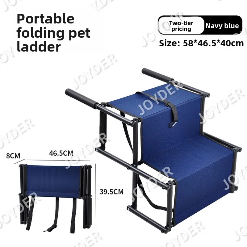 Escalera portátil plegable para perros, escalones de embarque para coche, escaleras para mascotas, suministros para perros - imagen 2
