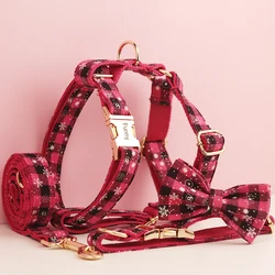Conjunto chaleco, collar y lazo para perro – Accesorios cómodos