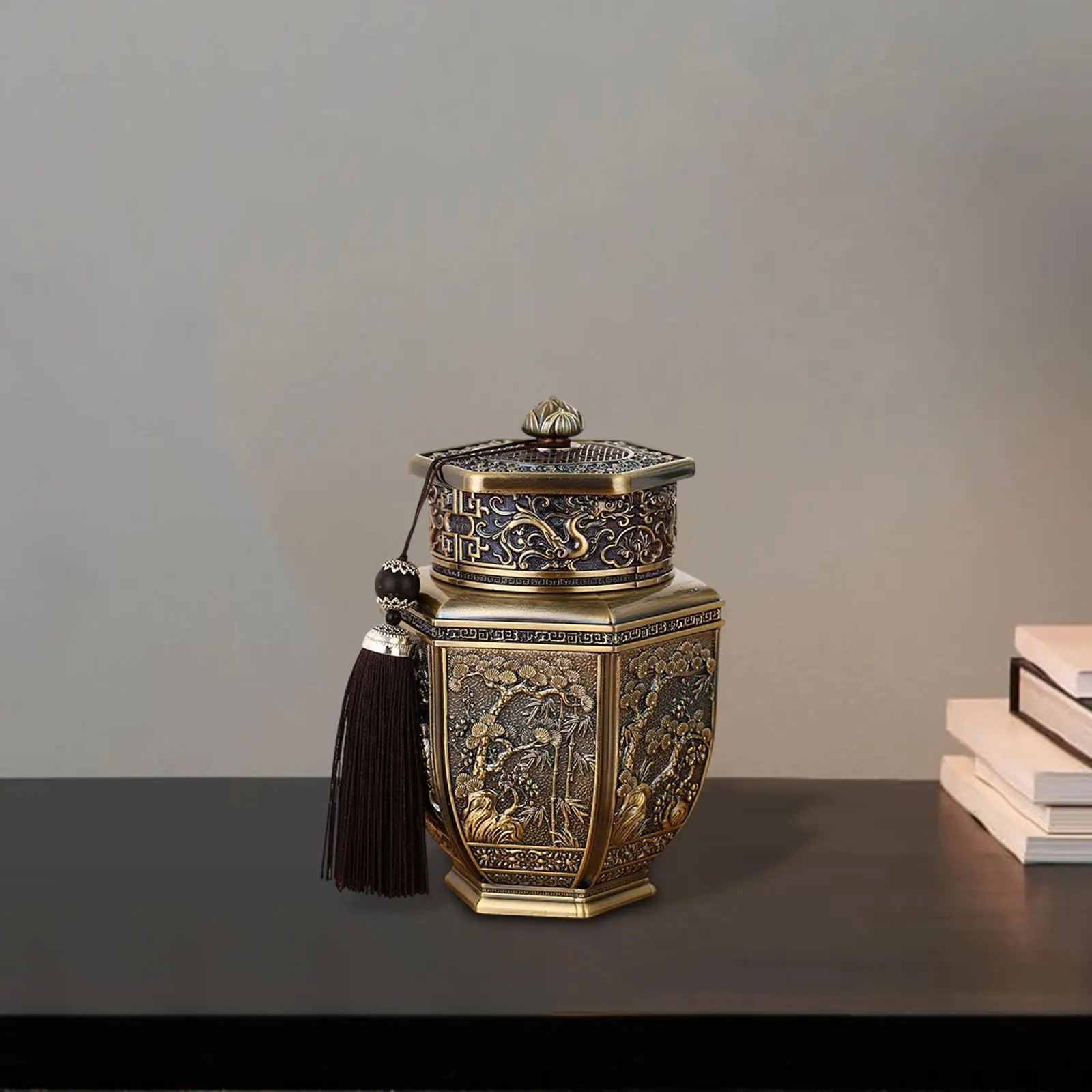 Pet Urn Vintage Metal Loss Pet Remembrance Gift Unique Keepsake Cremation Urn for Kitten