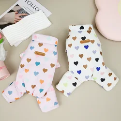 Mono abrigo de cuatro patas para perro – Peluche cálido invierno