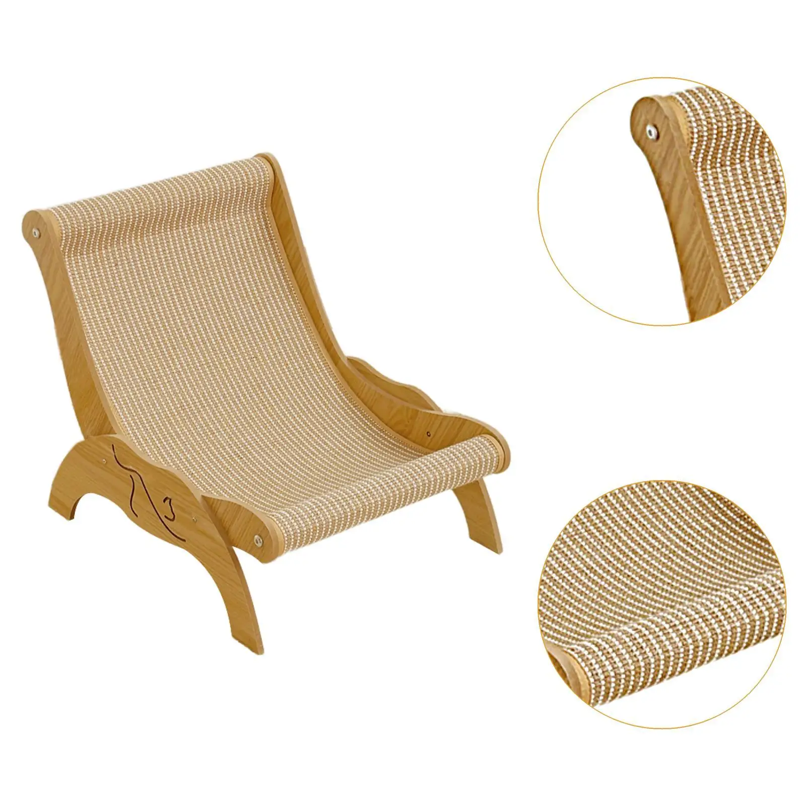 Cat Scratcher Lounge Bed Lounge Chair Cat Furniture Cat Sofa Chair Furniture Protection for Pet Toys Kitty Indoor Cats Kitten