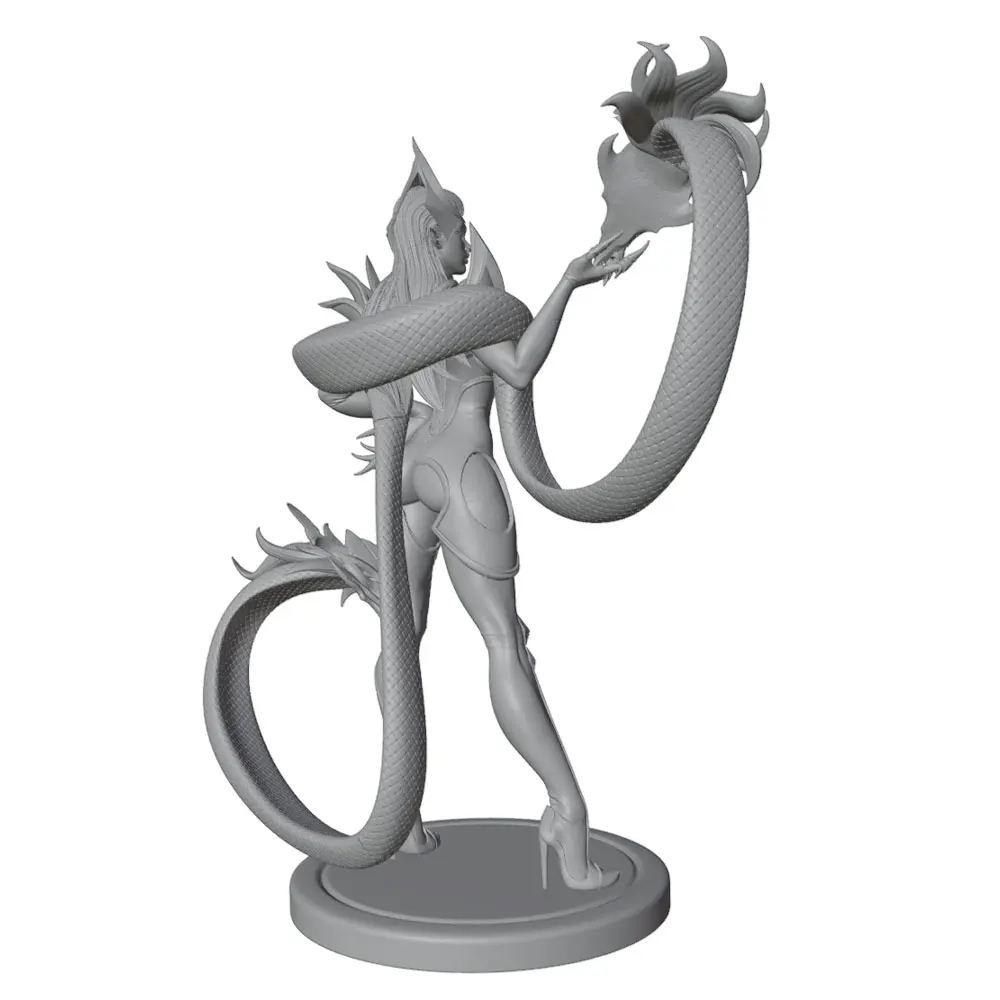 Minatura resina sin pintar para Dungeons & Dragons, Warhammer y juegos de rol - imagen 4