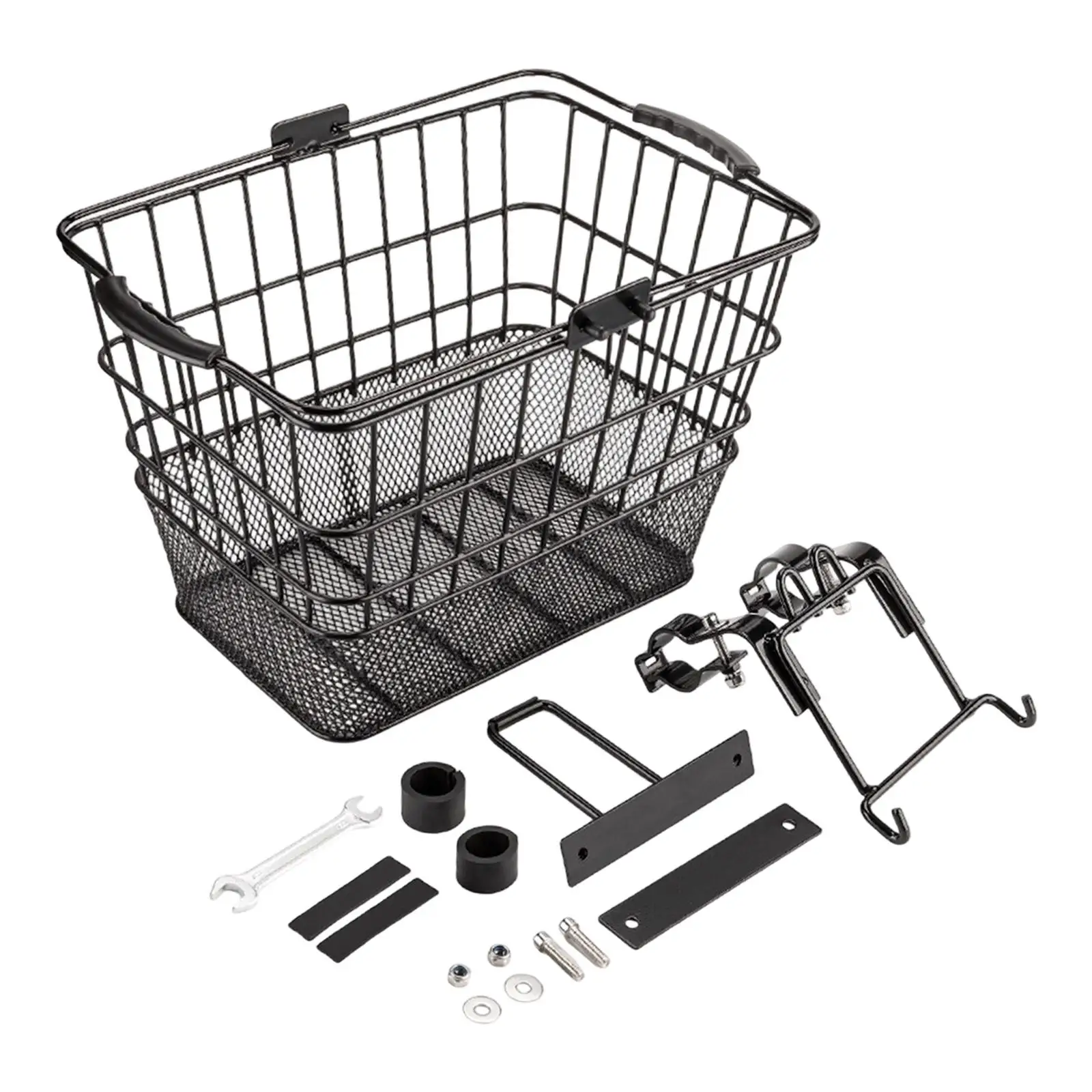 Bicycle Basket Multipurpose Bike Cargo Rack Bike Frame Basket Cycling Accessories