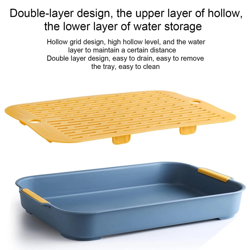 1pc Rabbit Litter Box Small Pet Toilet Tray Bunnie Corner Toilet Box For Ferret Hamster Dragon Cat Guinea Pig Dutch Pig Supplies - imagen 4