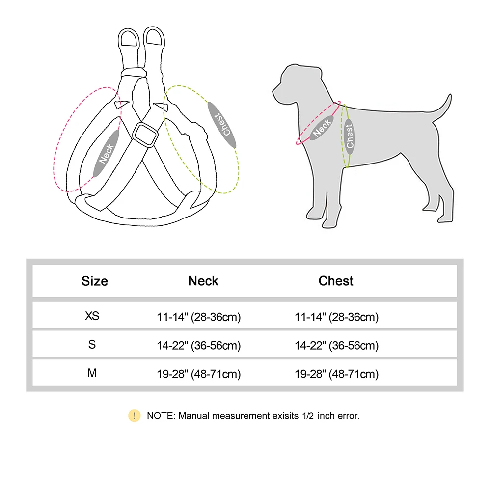 Arnés reflectante ajustable con correa para perros pequeños y gatos - imagen 5