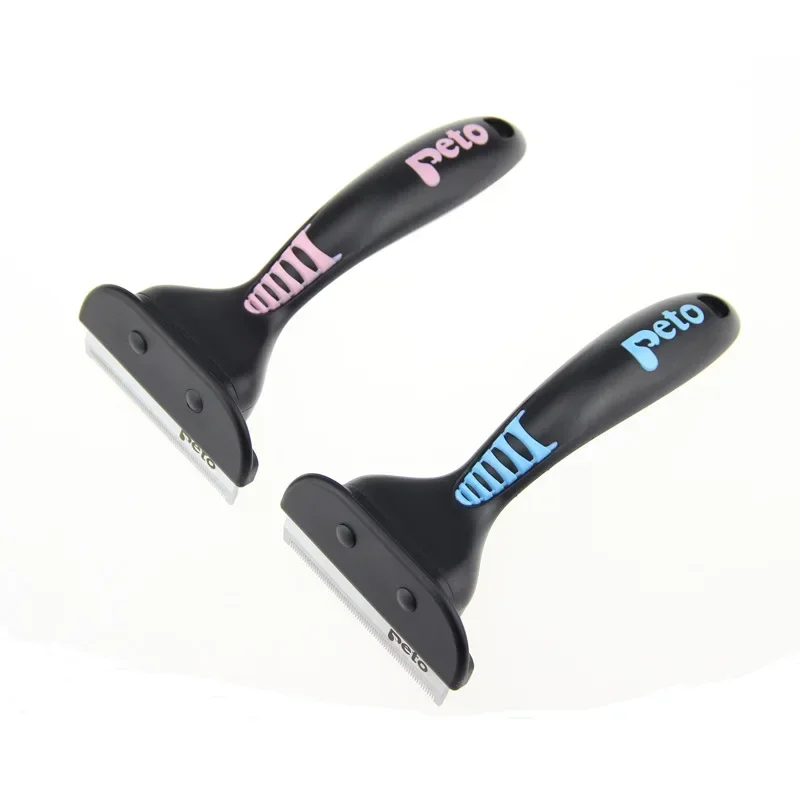 Cepillo de depilación para perros y gatos, recortador de pelo largo y corto, herramientas de aseo para mascotas, suministros para perros - imagen 2