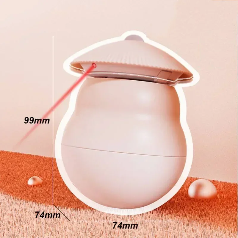 Juguete láser Seta para gato, vaso automático diseñado para el mejor juguete recargable para gato, Material ABS es seguro - imagen 2