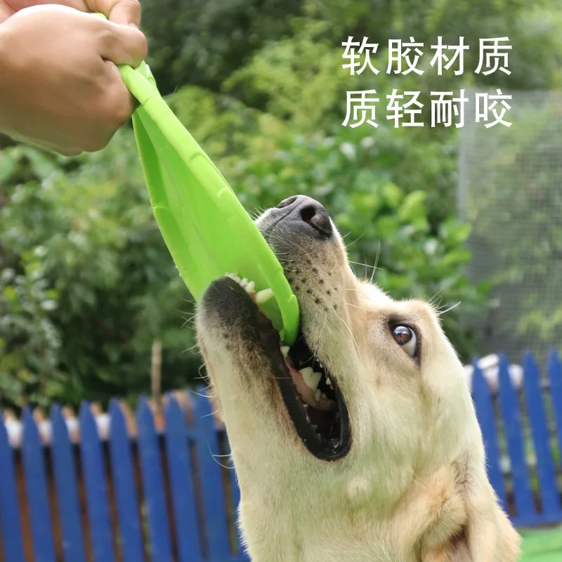 Disco volador para perros – goma resistente flotante medianos grandes - imagen 3
