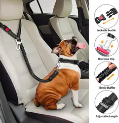 Arnés de seguridad para perros en coche – mosquetón giratorio