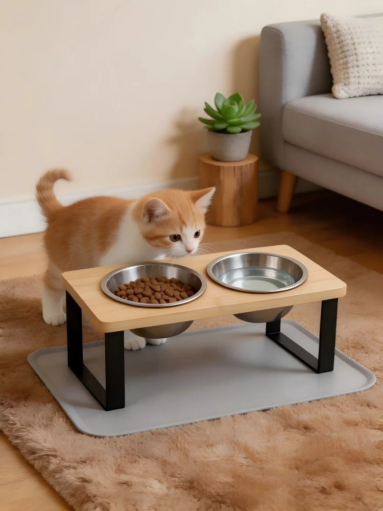 Juego de platos y tazones para gatos – Accesorios esenciales - imagen 3