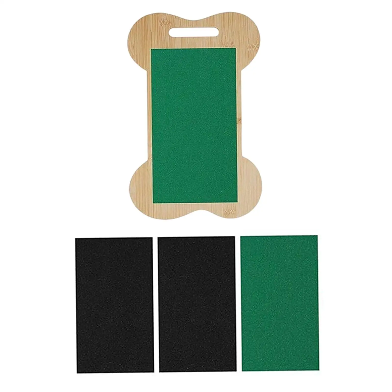 Dog Scratch Pad Durable Portable Wooden Dog Nail Scratching Board Grind Claws Paw Nail Care for Small Medium Large Breeds