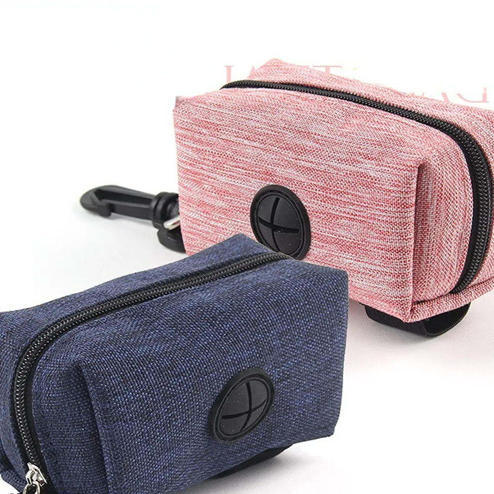 Dispensador de bolsas de caca para cachorros y gatos, soporte portátil para bolsas de basura, suministros para mascotas al aire libre, organizador de bolsas de basura - imagen 2