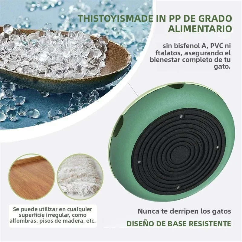 Pelota interactiva de juguete para gatos, Teaser, columpios grandes de alta frecuencia, juguetes para gatitos, juguetes para jugar juntos, accesorios para gatos que se desmontables - imagen 4