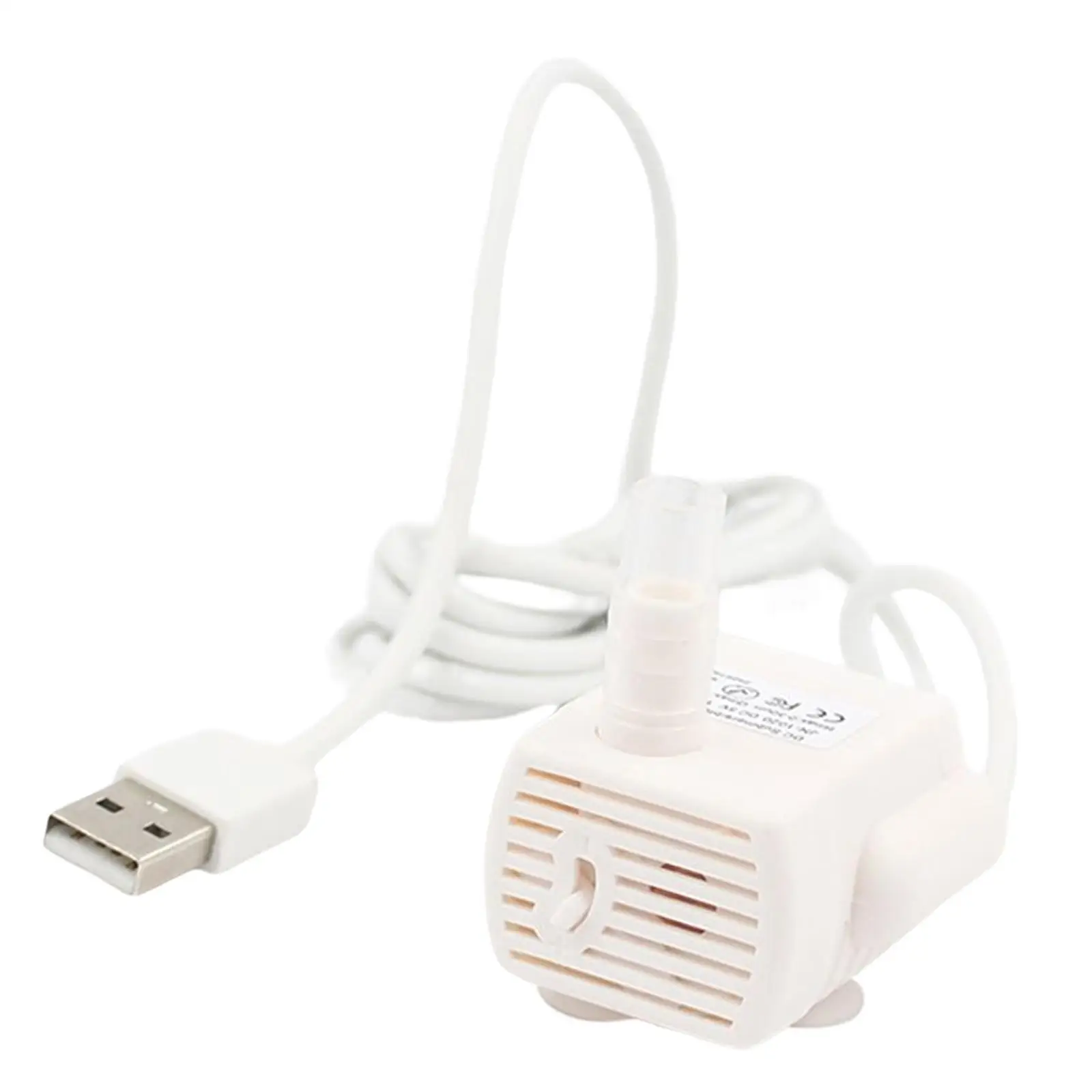 Bomba de agua alimentada por USB para gatos, fuente sumergible impermeable de 5V, silenciosa para - imagen 3