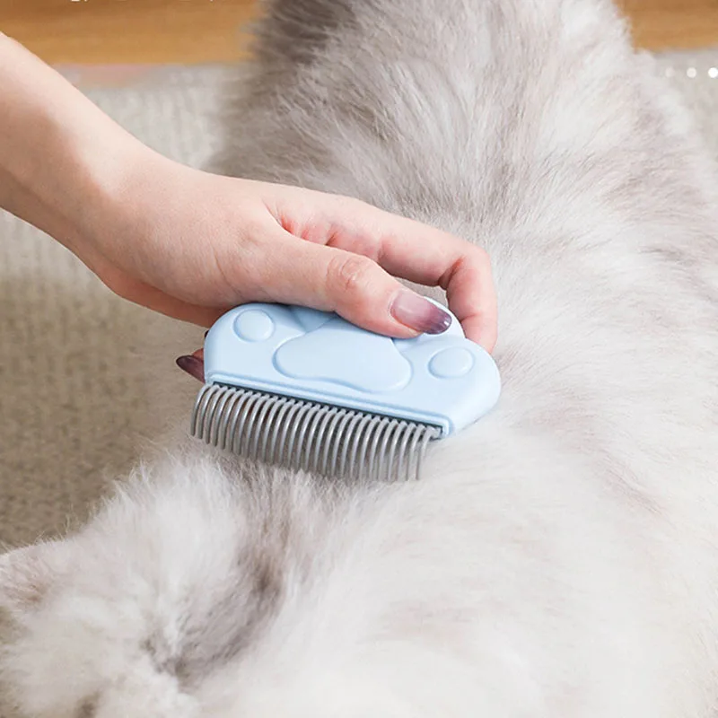 Cepillo masaje quitapelos para gatos y perros: elimina pelo suelto - imagen 2