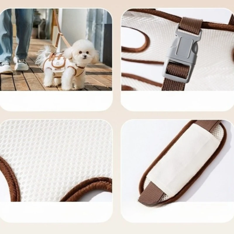 Mochila portátil para perros, transportador para perros y gatos al aire libre, bolsos transpirables de viaje, accesorios para perros, suministros para gatos y mascotas, bolsas de transporte - imagen 4