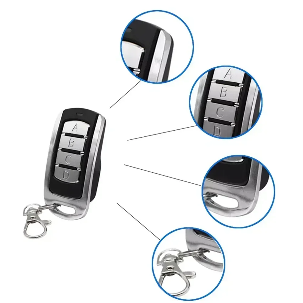 Control remoto universal 433 MHz clonador código rodante para garaje - imagen 4