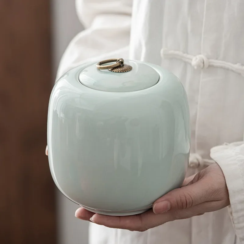 Urna de cerámica personalizada para mascotas, recuerdo de cremación de cenizas funerarias, recuerdo de ataúd funerario, suministros para mascotas - imagen 2