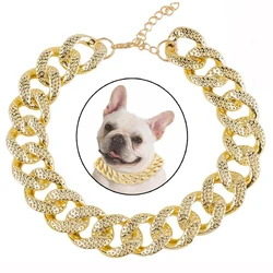 Collar de perro de cadena ajustable: resistente y cómodo para perros
