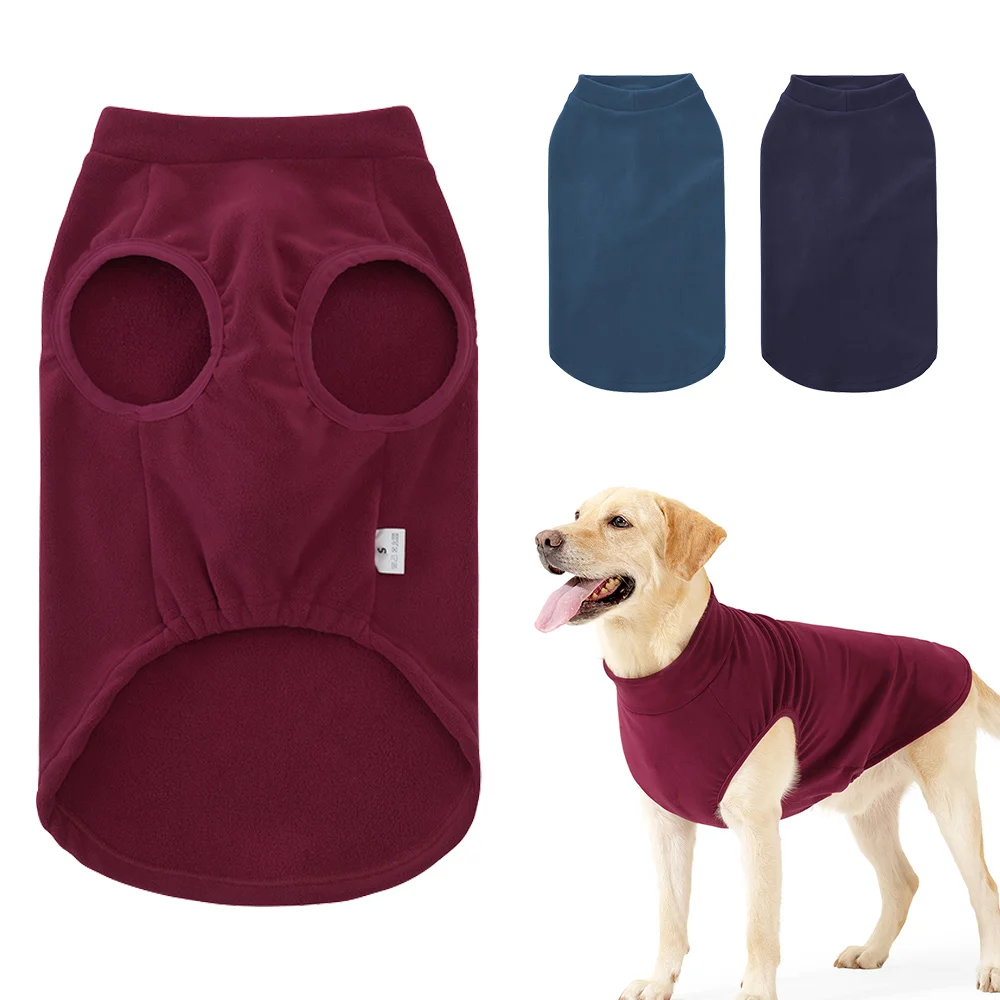 Ropa suave de invierno para perros, chaqueta, jersey elástico, chaleco para perros, ropa cálida para mascotas, pijamas para perros pequeños, medianos y grandes, alta elasticidad