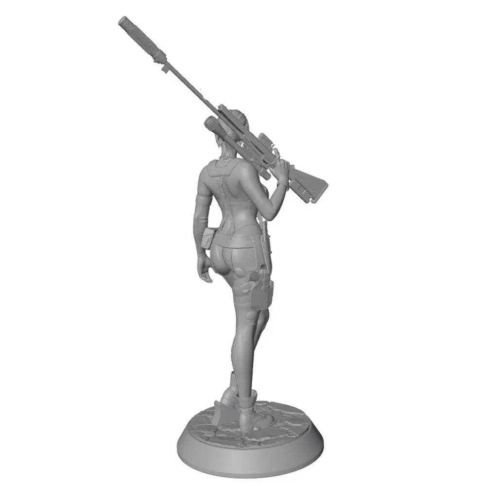 Kit de miniatura GK 1/24 de resina – Modelo para pintar y ensamblar - imagen 4