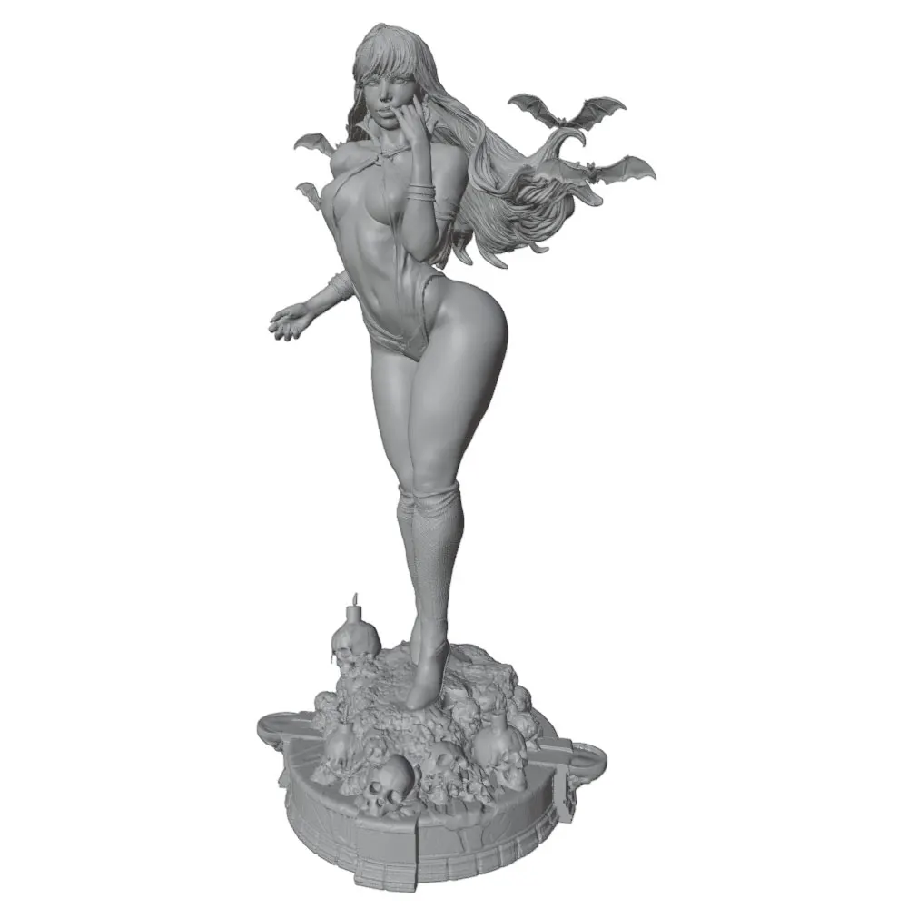 Figura decorativa anime GK 1/24 – Miniatura coleccionable sin montar ni pintar - imagen 4