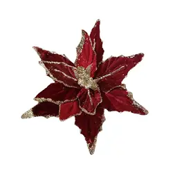 Adorno navideño de terciopelo para árbol de Navidad