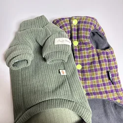 Chaleco de vellón verde para gato Sphynx - Abrigo térmico de invierno