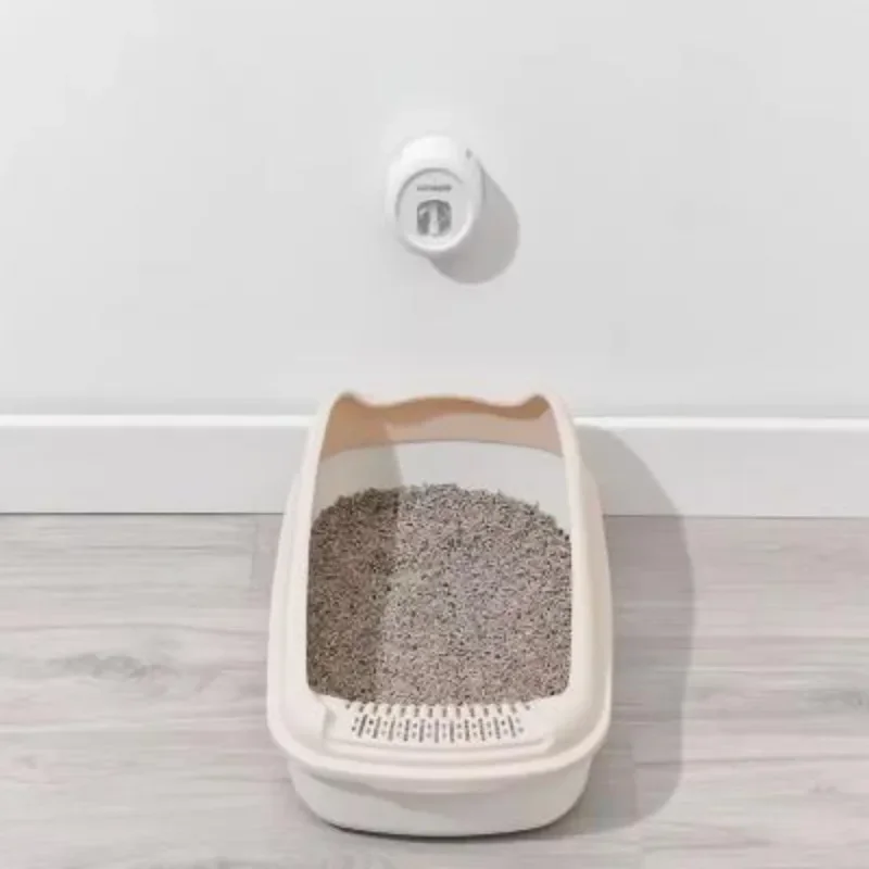 TONEPIE-accesorios para caja de arena para gatos, desodorante en aerosol inteligente, eliminador, Control de olores, limpieza de aire, accesorios de baño para gatos - imagen 4