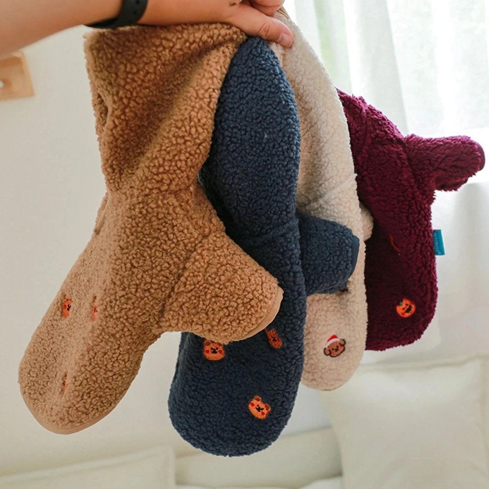 Abrigo de invierno para perro y gato, ropa de lana para mascotas, Abrigo con capucha, chaqueta de plumón para cachorros, ropa para perros, Chihuahua, Yorkie, Pug, trajes - imagen 5