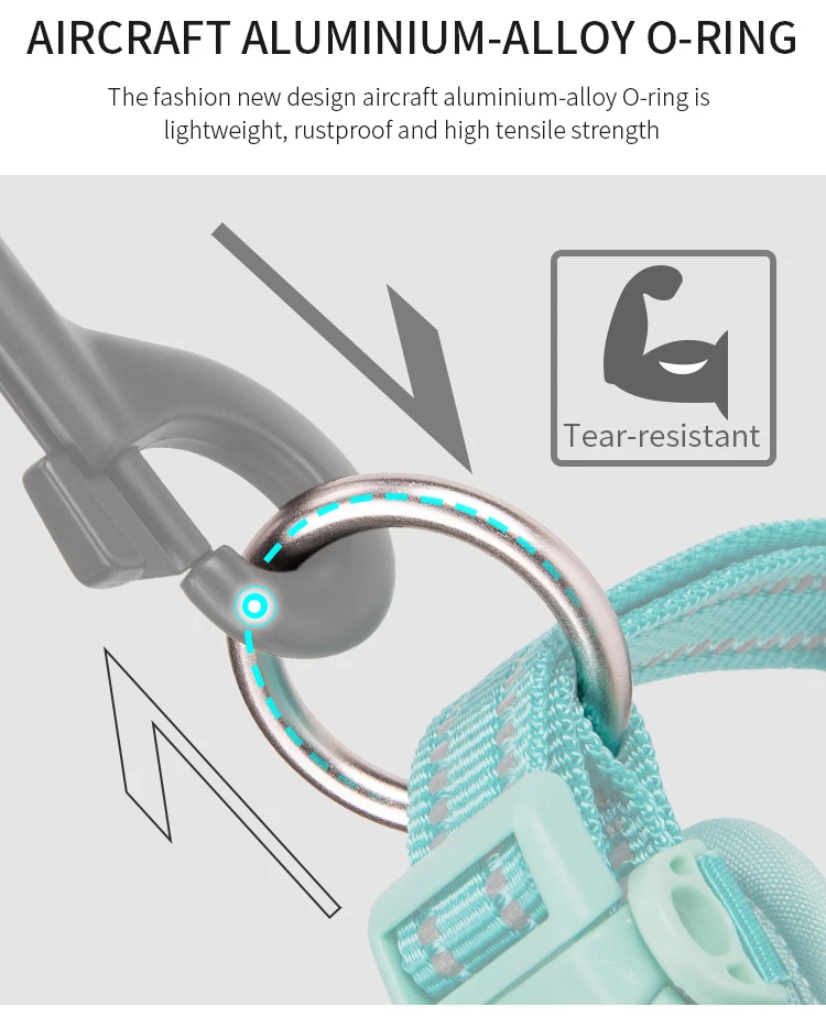 Un anillo hecho de aleación de aluminio de aviones